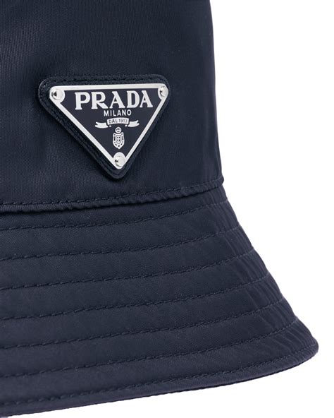 prada puffer bucket hat